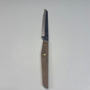 Steak Knife Stainless Steel Japan Wood Handle 8 In